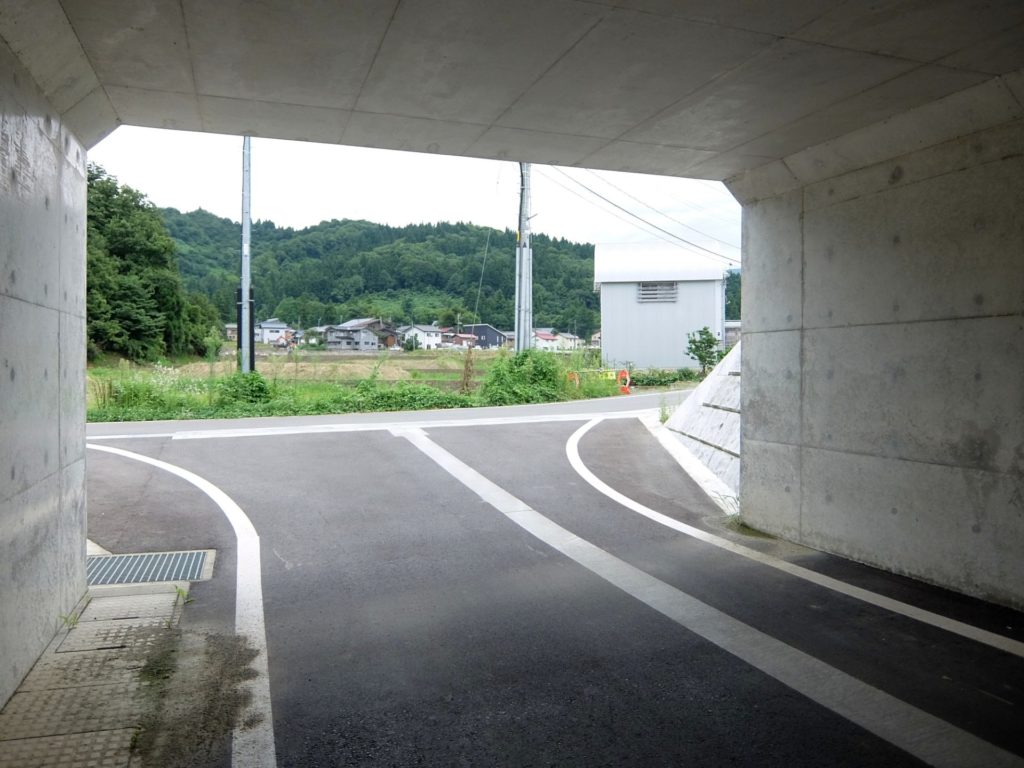 虫野上口から西福寺