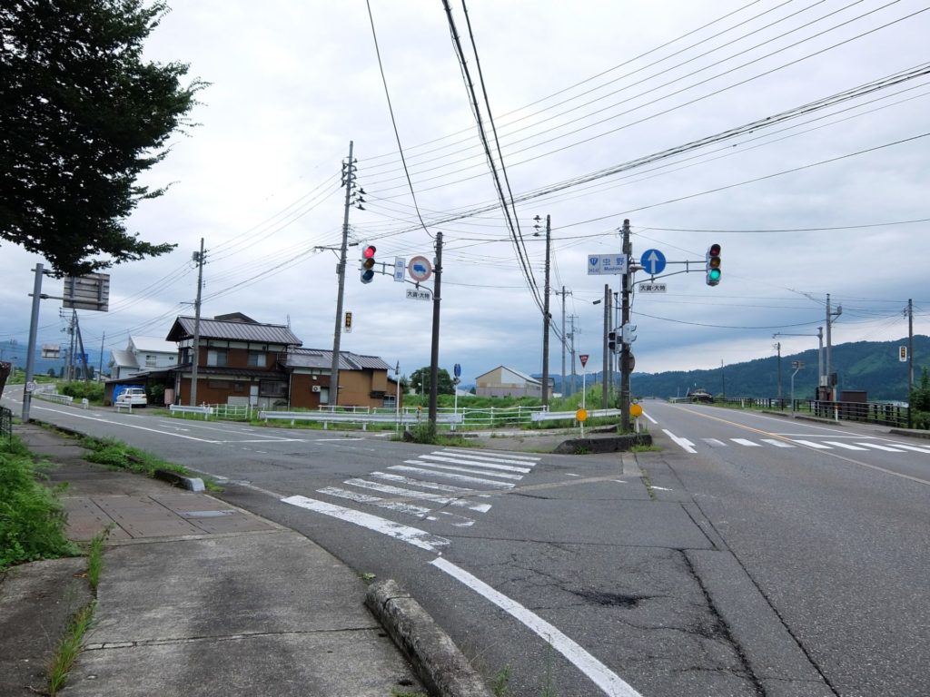 虫野上口から西福寺
