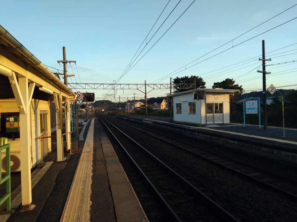 青い森鉄道　下田駅